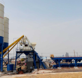 Бетонный завод HZS75