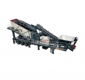 Мобильная установка по производству песка