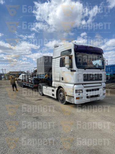 Погрузка и отправка магнитного сепаратора и комплектующих в адрес Желтугинской горнорудной компании