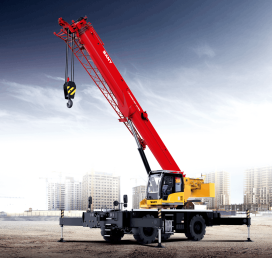 Короткобазовый кран SRC300T